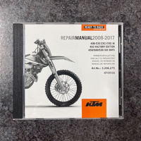 KTM Repair Manual 400-530 EXC-F/XC-W '08-'17 #3206275