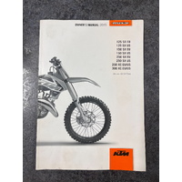 KTM Owners Manual 125-300 SX/XC 2015