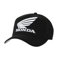 Honda Motorcycle Trucker Cap Black #L08CP019BT