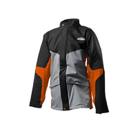 Rain Jacket Black Grey Mens KTM #3PW181040