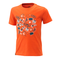 KTM Radical Tee Shirt Orange Kids