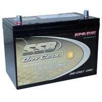 SSB Powersport Dry Fit High Performance Deep-Cycle Battery