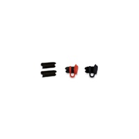 Optimate Weatherproof Accessory parts, in-line and end cap seals - Includes 2 caps (1 green, 1 black) & 2 shrouds