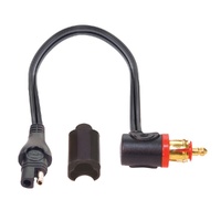 Optimate 12V SAE to DIN/BIke Connector 6"