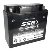 12V SSB V-Spec High Perform. AGM Battery (4) (51814, 51913) (6.38 Kg)