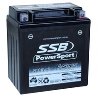 12V SSB V-Spec High Perform. AGM Battery (4) (12N10-3A-1, 12N10-3B, 12N11-3A, 12N11-3A-1, 12N11-3B, CB10L-A2, CB10L-B, CB10L-B2, GB10L-A2, YT10L-S) (3
