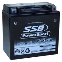 12V SSB V-Spec High Perform. AGM Battery (4) (YTX14L-BS) (4.55 Kg)