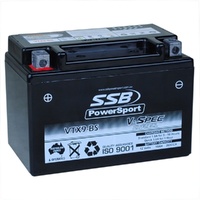 12V SSB V-Spec High Perform. AGM Battery (6) (YTX9-BS, YTR9-BS, GTX9-BS, YTX12A-BS) (3.45 Kg)