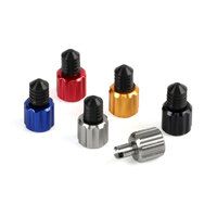 DRC Gold Air Valve Caps Valve Wrench