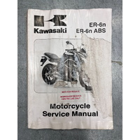 Kawasaki 2009 ER-6n/ ER-6n ABS Motorcycle Service Manual
