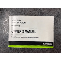 Owners Manual Kawasaki Ninja 650 2017