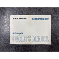 Kawasaki Owners Manual Stockman 250 '97-'10