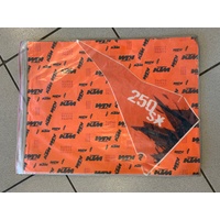 air box sticker RH KTM 250 SX 2007 #54808291200