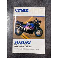 Suzuki Katana 600 ('88-'96), GSX-R75-1100 ('86-'87) Maintenance/ Troubleshooting/ Repair Manual
