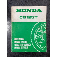 Honda CB125T Shop Manual '77