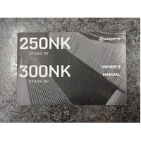 CFMOTO Owners Manual 250/350NK