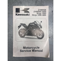 Kawasaki 2011 Z1000SX/ ABS + Ninja 1000 / ABS Service Manual