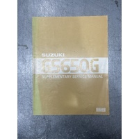 Suzuki GS650G Supplementary Service Manual # SR-7000 E-01