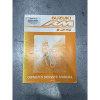 Suzuki RM125 Owners Service Manual 2004 #99011-36F53-01A