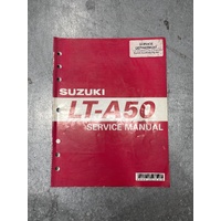 Suzuki LT-A50 Service Manual 2002 #99500-20210-01E