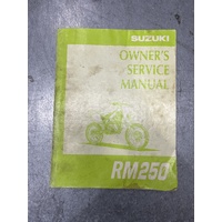 Suzuki RM250 Owners Service Manual 1997 #99011-37E51-01A