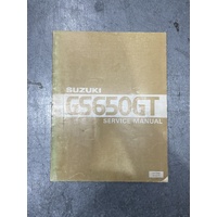 Suzuki GS650GT Service Manual #SR-7000