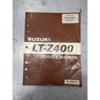 Suzuki LT-Z400 Service Manual 2003 #99500-43060-01E