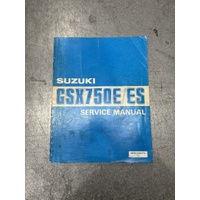 Suzuki GSX750E/ES Service Manual #99500-37020-01E