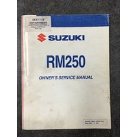 Suzuki RM250 Owners Service Manual 2008 # 99011-37F57-01A