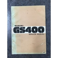 Suzuki GS400 Service Manual #SR-6000