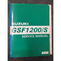 Suzuki GSF1200/S Service Manual #99500-39130-01E