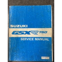 Suzuki GSXR750 Service Manual #99500-37050-01E