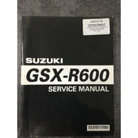 Suzuki GSX-R600 Service Manual 2006 #99500-35100-01E