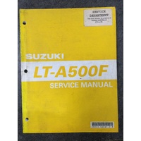 Suzuki LT-A500F Service Manual 2000 #99500-44031-01E