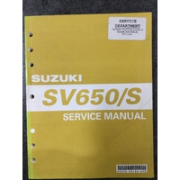 Suzuki SV650/S Service Manual 2003 #99500-36120-03E