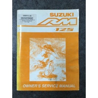 Suzuki RM125 Owners Service Manual 2003 #99011-36F52-01A