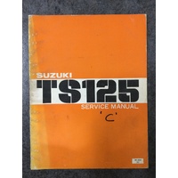 Suzuki TS125 Service Manual 1979 #SR-2801