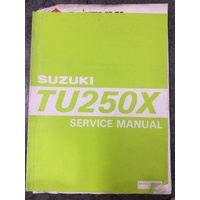 Suzuki TU250X Service Manual #99500-32080-01E