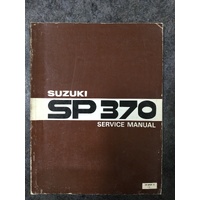 Suzuki SP370 Service Manual 1979 #SR-6500