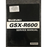 Suzuki GSX-R600 Service Manual 2001 #99500-35080-01E