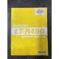 Suzuki LT-R450 Service Manual 2006 #99500-44060-01E