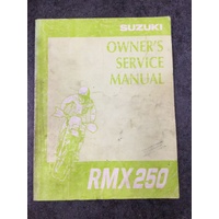 Suzuki RMX250 Owners Service Manual 1997 #99011-05D58-01A