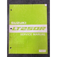 Suzuki LT250R Service Manual 1987 #99500-22060-01E