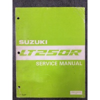 Suzuki LT250R Service Manual 1987 #99500-22065-01E