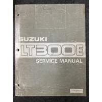 Suzuki LT300E Service Manual 1987 #99500-42080-01E