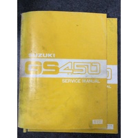 Suzuki GS450 Service Manual 1980 #SR-6020