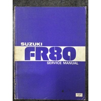 Suzuki FR80 Service Manual 1979 #SR3550