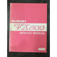 Suzuki VX800 Service Manual 1990 #99500-38010-01E