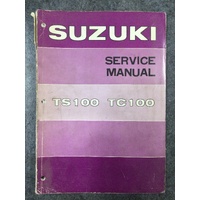 Suzuki TS100/TC100 Service Manual 1976-1977 #SR-2550