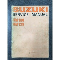 Suzuki RM100/RM125 Service Manual 1976/77